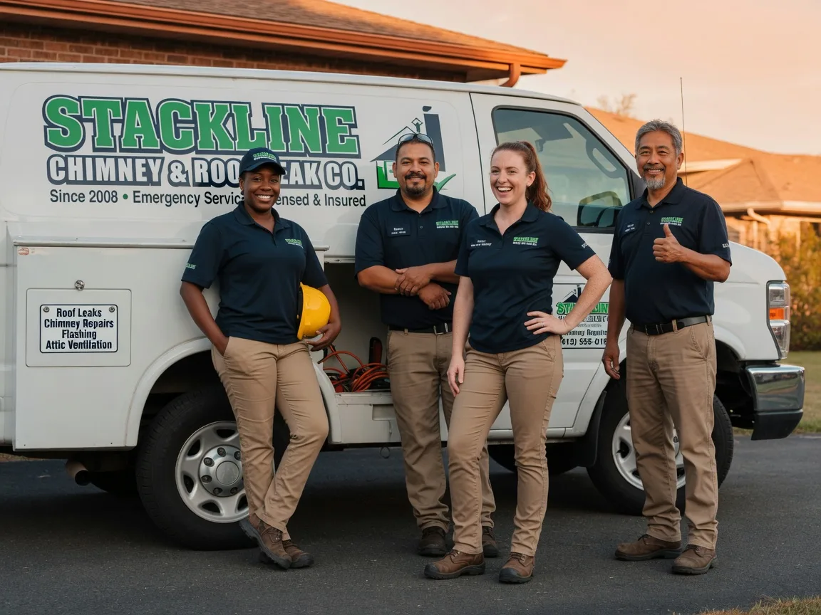 Chimney flashing repair company in Atlantic Beach, NC